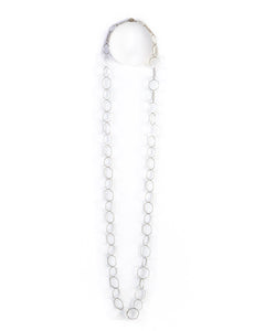 Esa collana lunga argento 925
