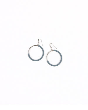 Eclissi earrings rhodium