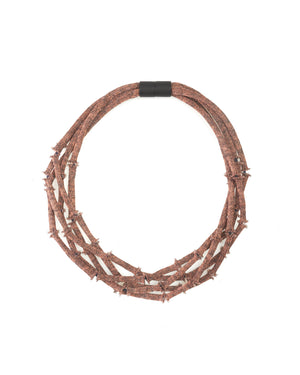 Bamboo collana corta