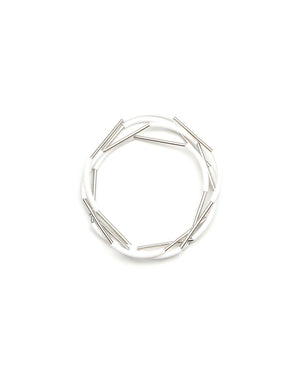 Nerò bracelet rhodium