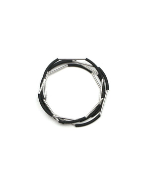 Nerò bracelet rhodium