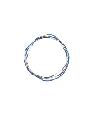 Nerò necklace rhodium