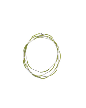 Nerò necklace rhodium