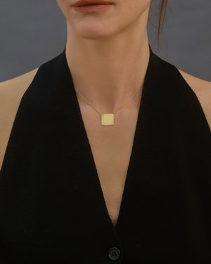QB necklace sterling silver