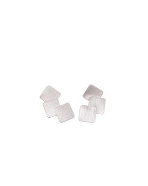 Trifolium earrings sterling silver
