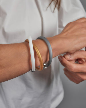 ZOE RUBBER - ORO, BIANCO E ARGENTO