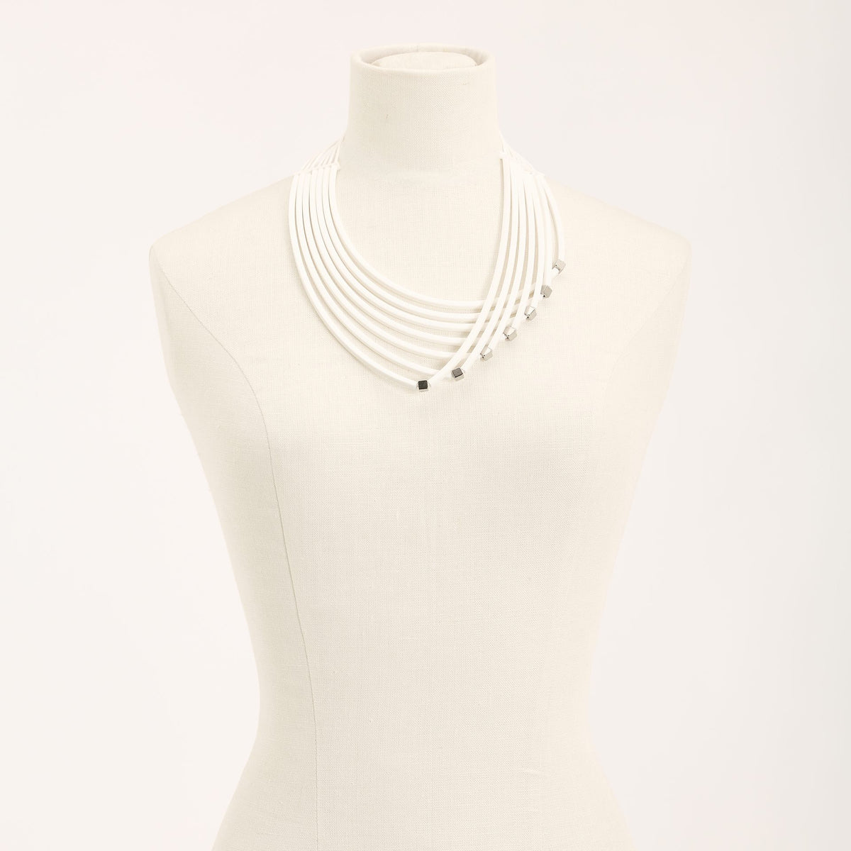 Afrika+ Necklace, white