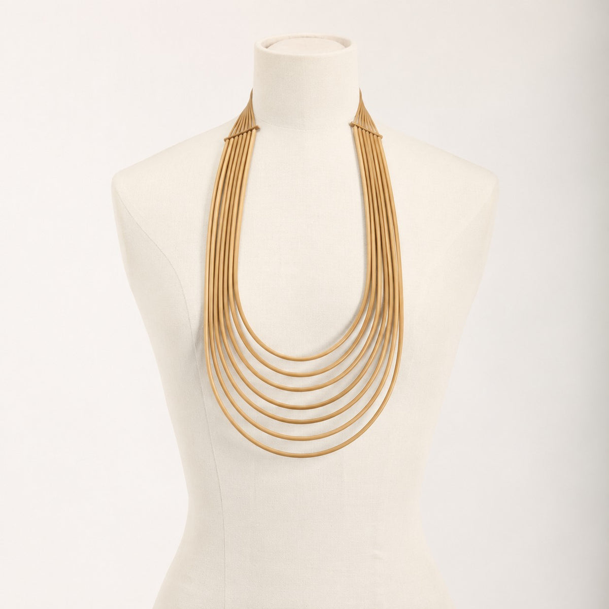 Collana Afrika Round Long, oro