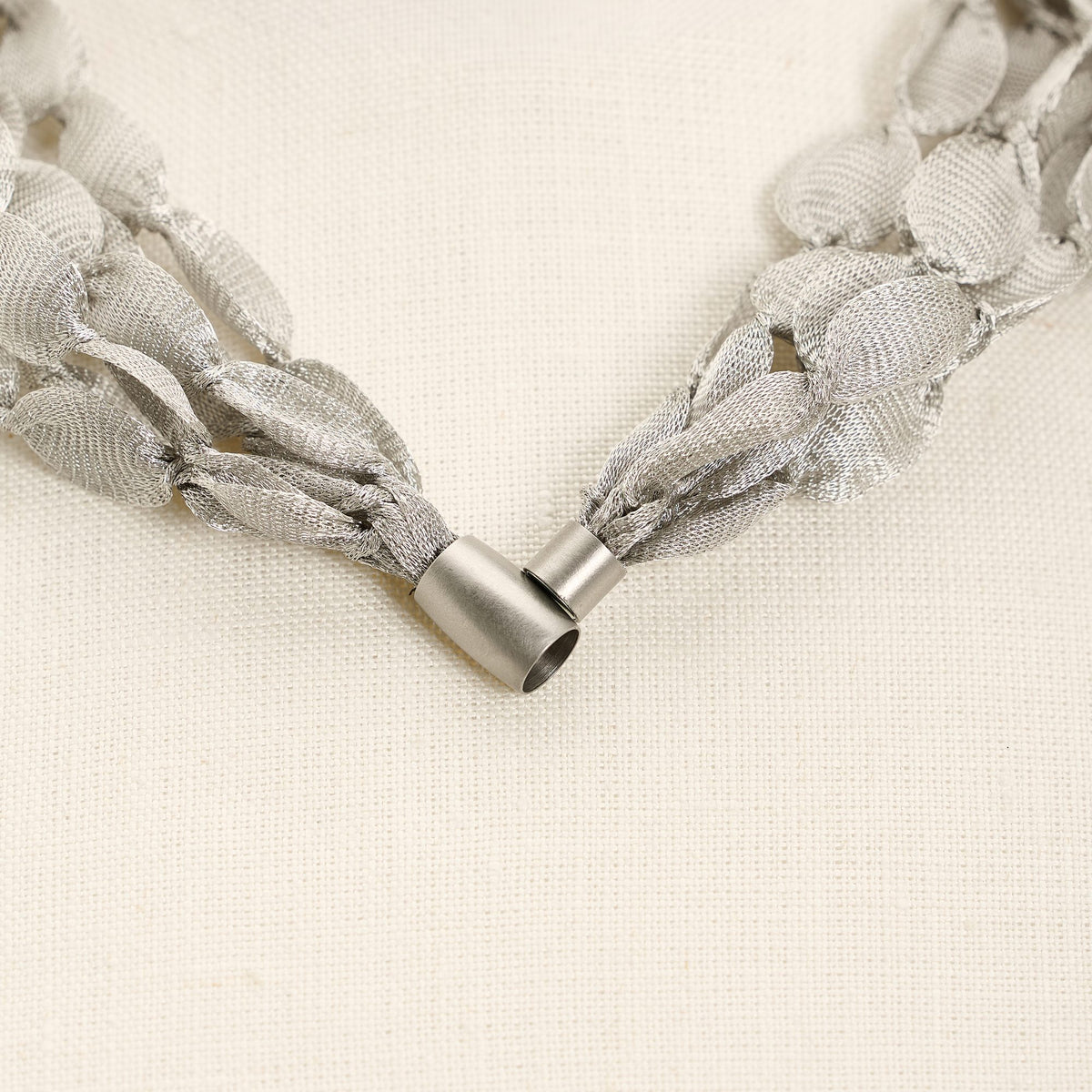 Caurì Short Necklace, steel