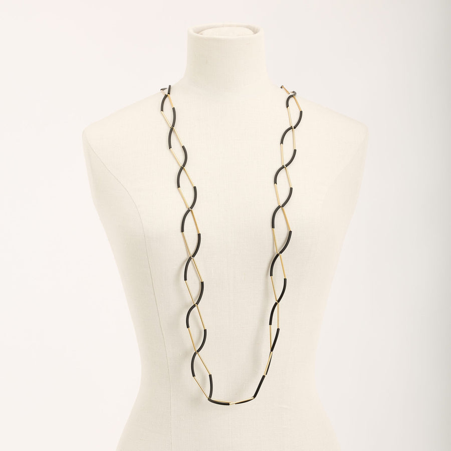 Due a Due Gold Necklace