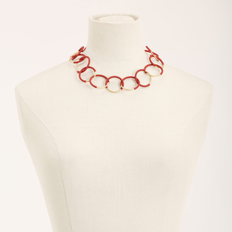 Eclissi Short Gold Necklace