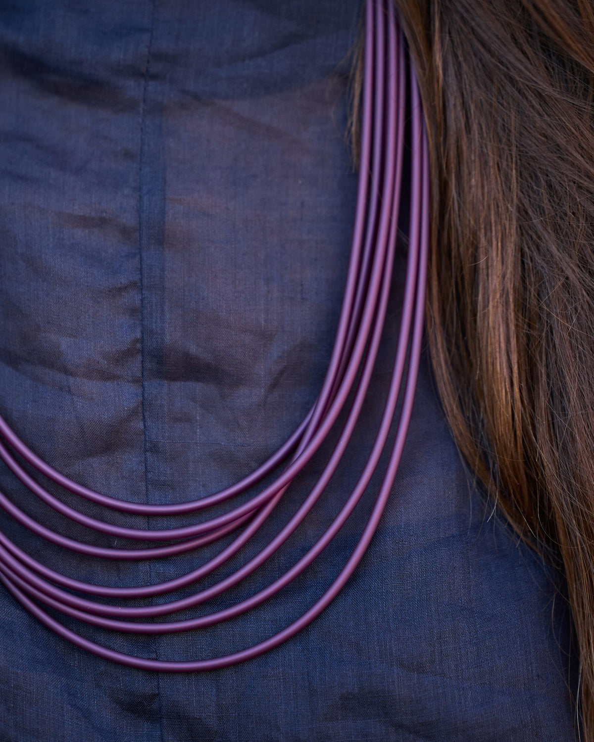 Woman wearing Elle+ Short Necklace