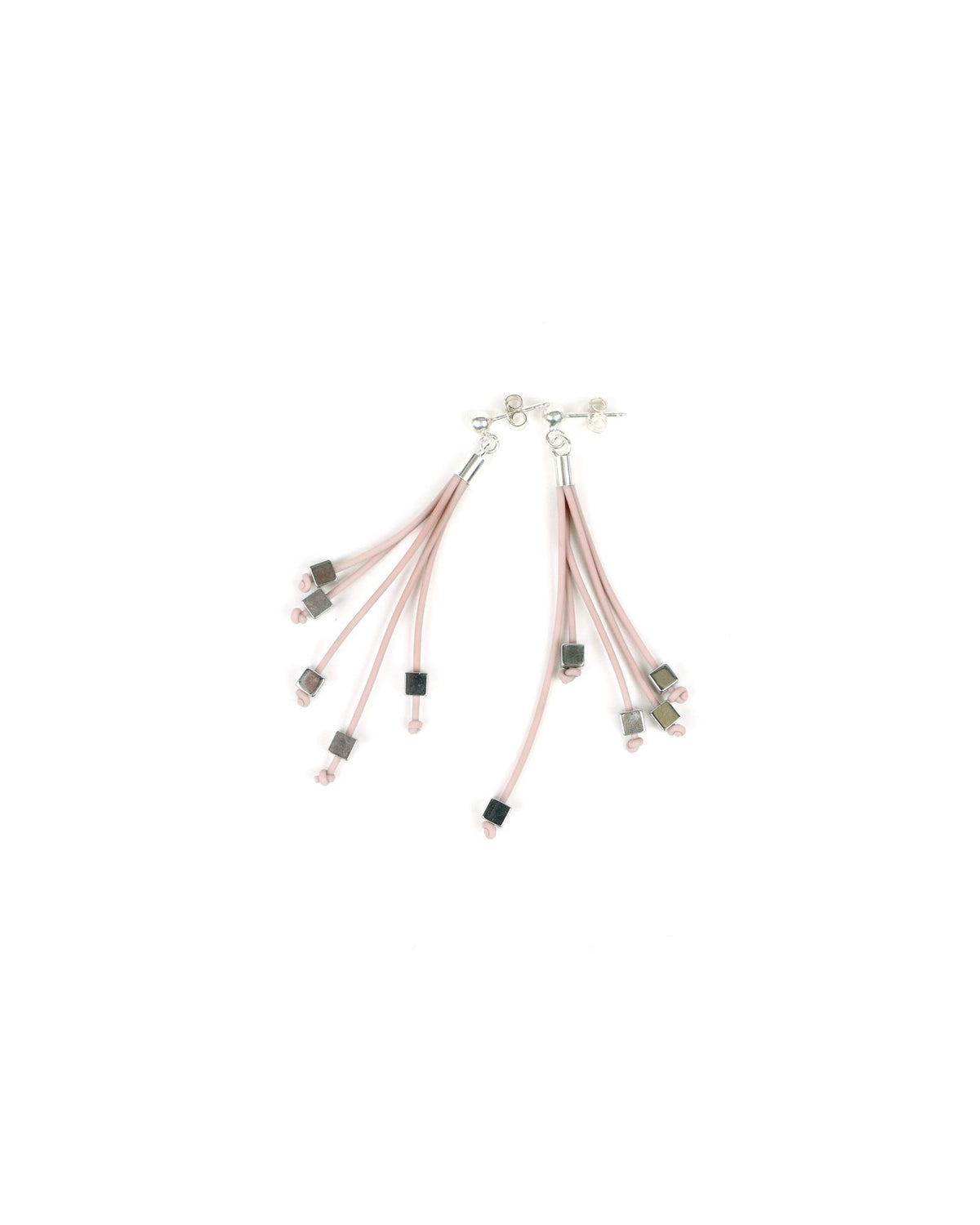 Woman wearing Luce Earrings