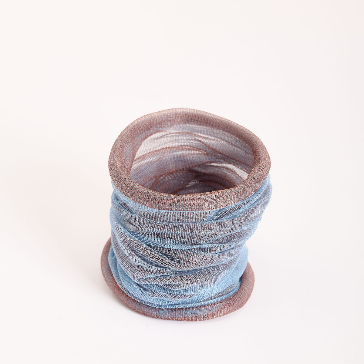 Maya Bracelet, light blue and brown