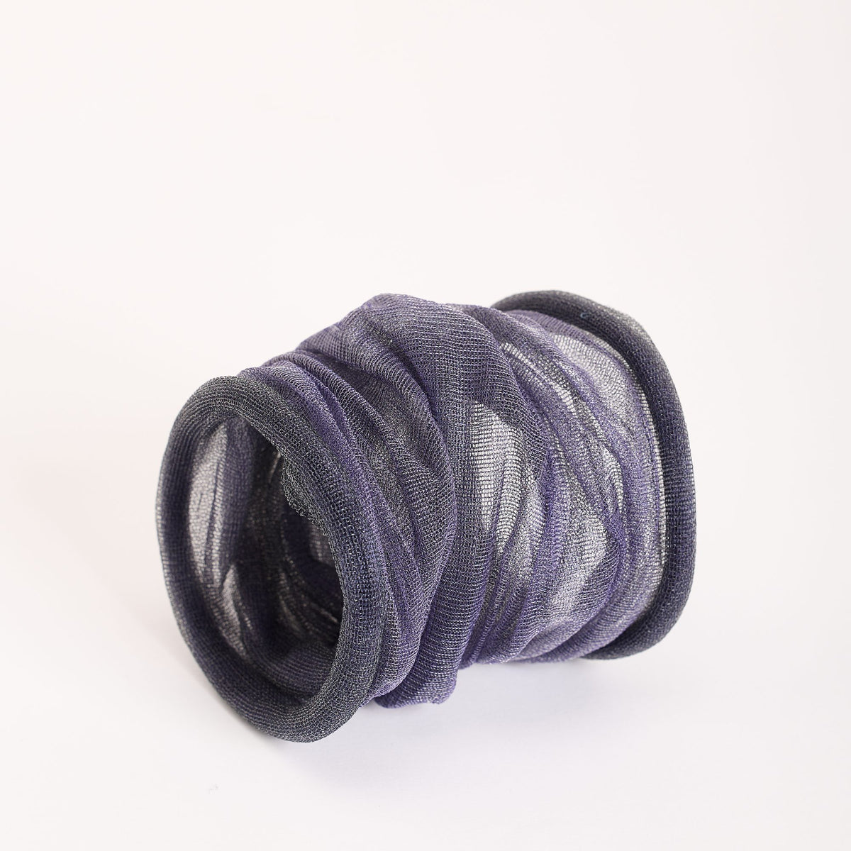 Maya Bracelet, purple and smoke