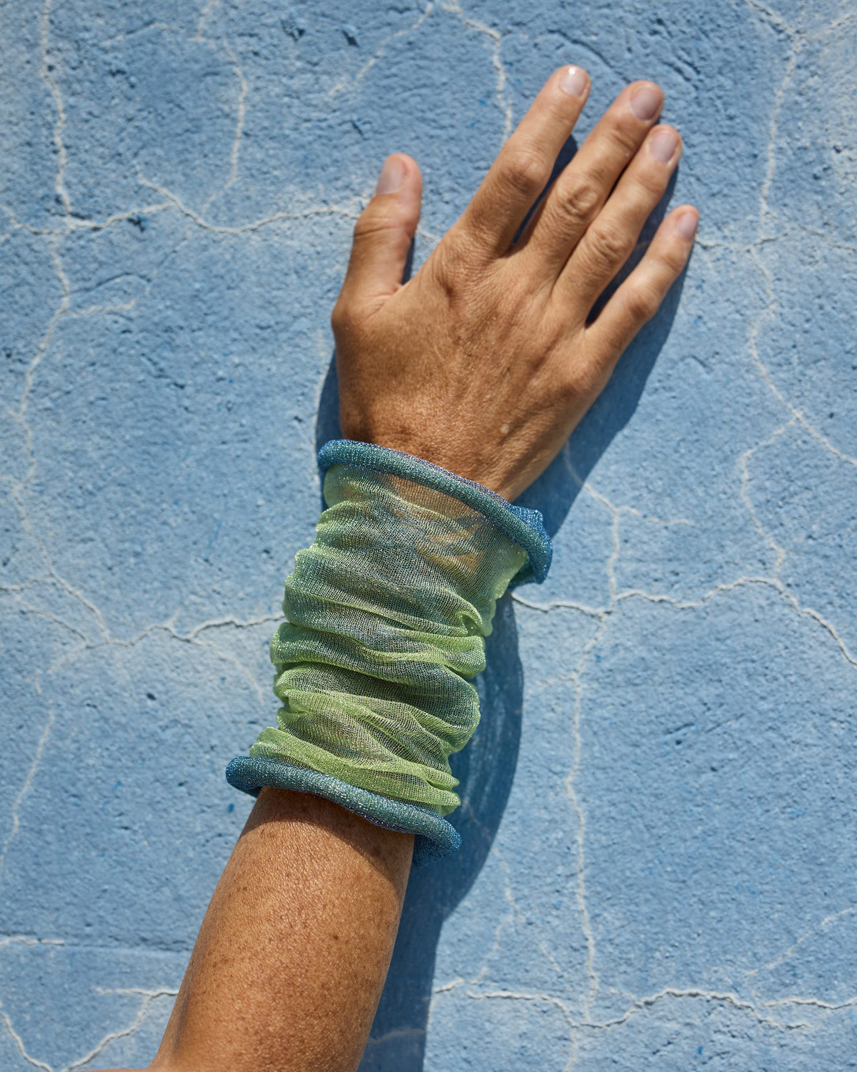 Woman wearing Maya Bracelet