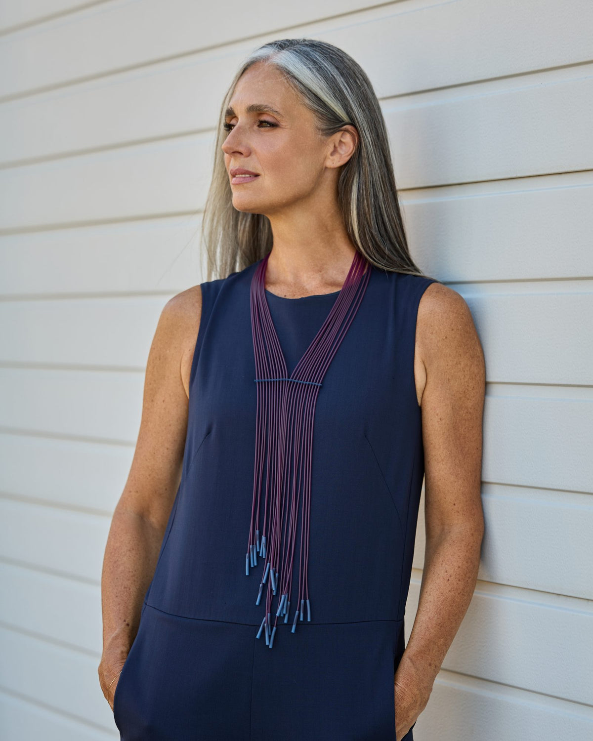 Donna con la Collana Niagara