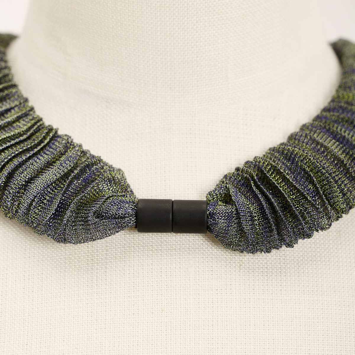 Sintesi Necklace, green purple