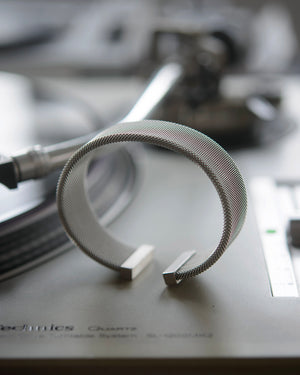 Vis+ bracelet steel