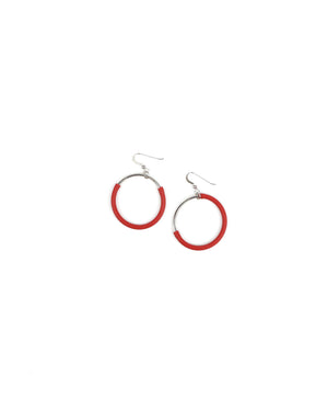 Eclissi earrings rhodium