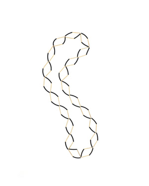 Due a due necklace gold