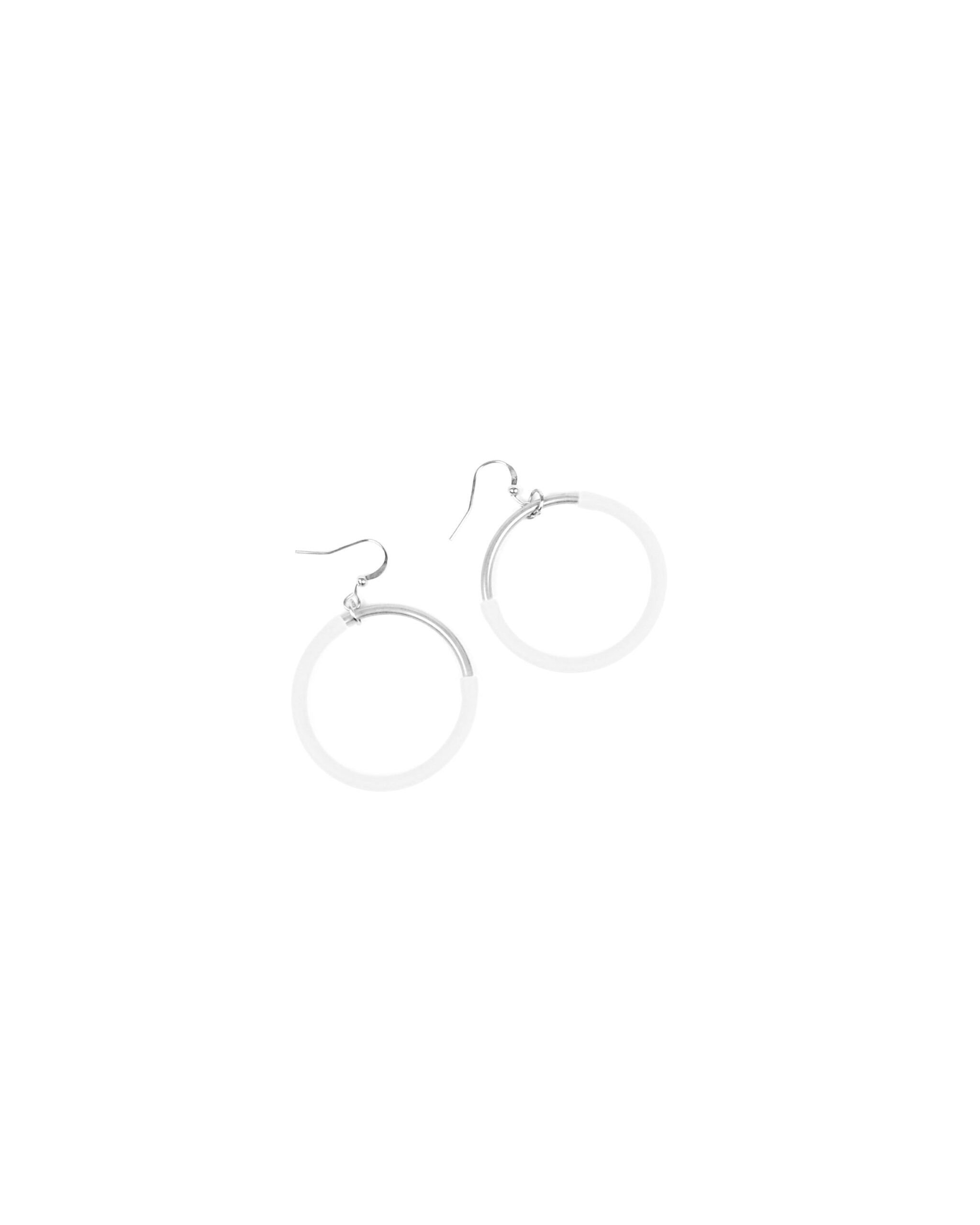 Eclissi earrings rhodium