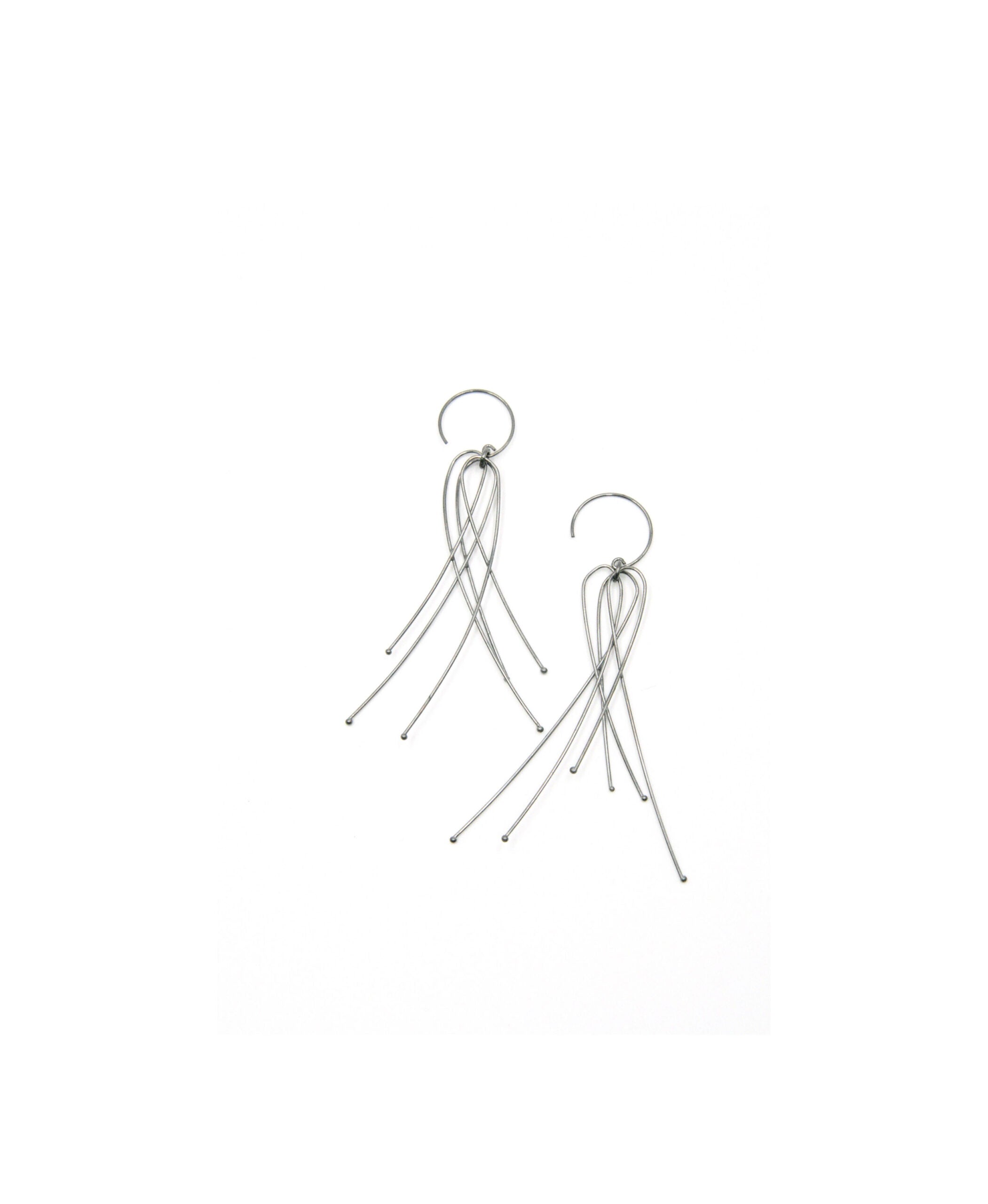 Vento earrings sterling silver