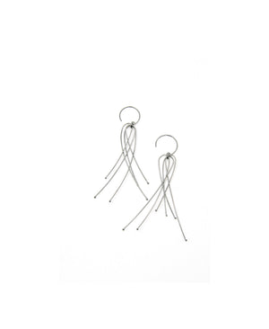 Vento earrings sterling silver