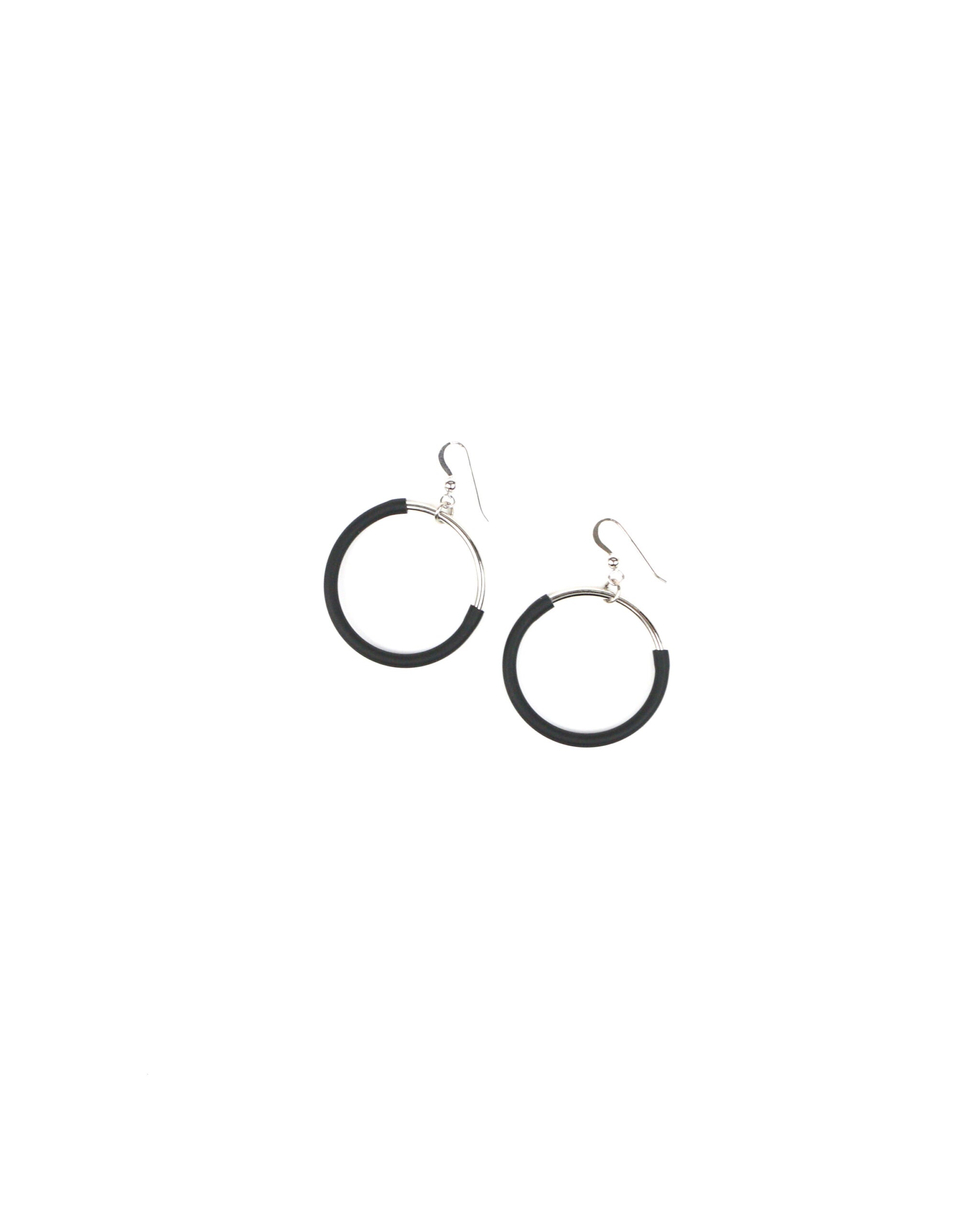 Eclissi earrings rhodium
