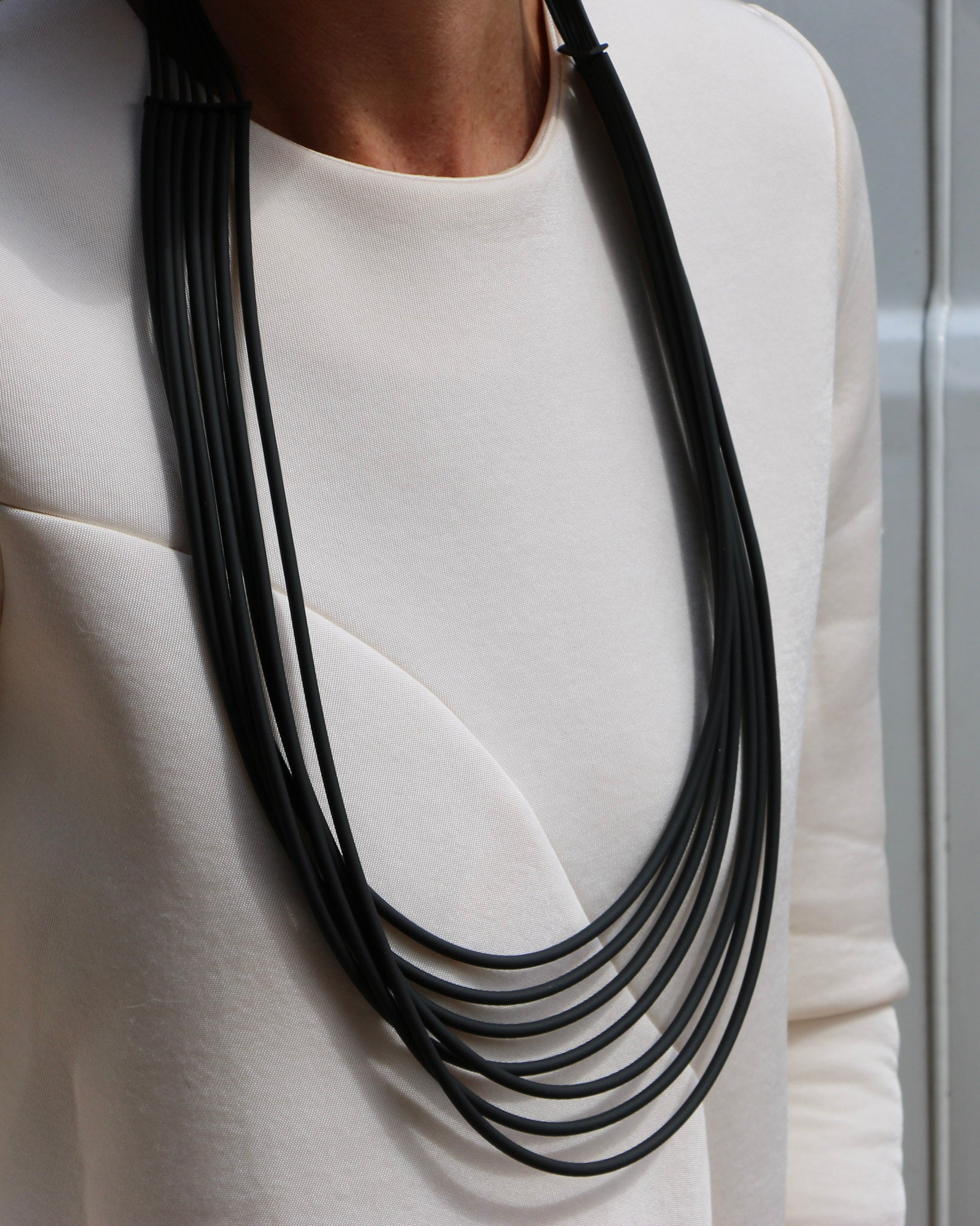 Afrika Round collana lunga