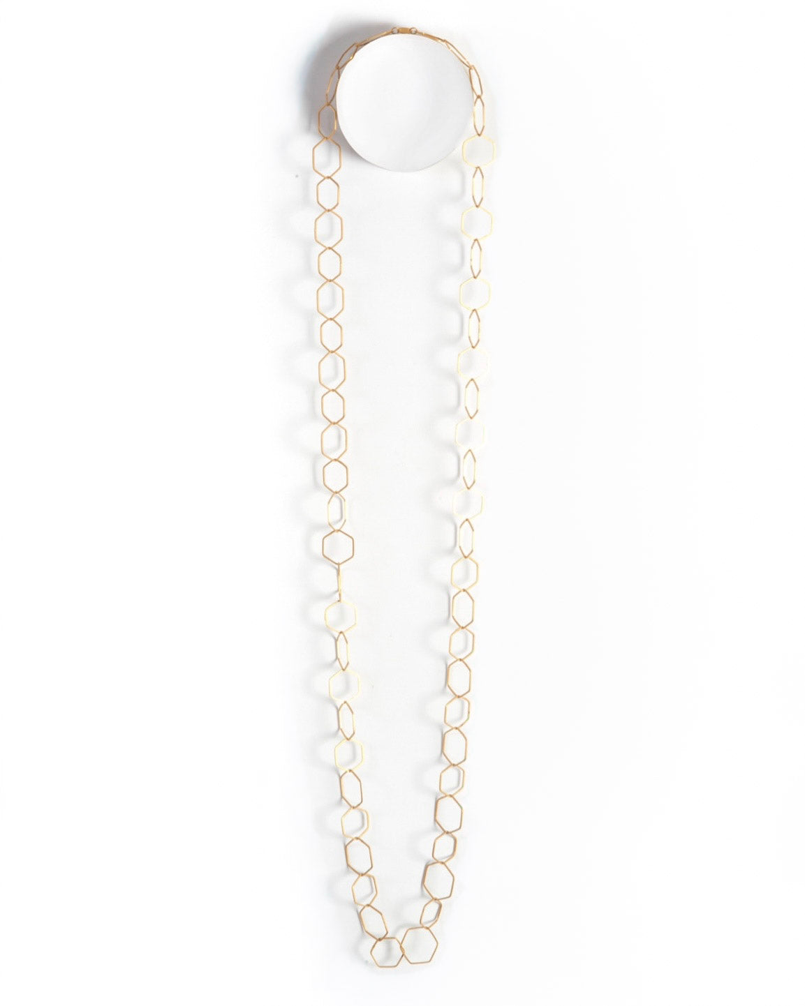 Esa collana lunga argento 925
