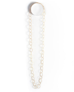 Esa collana lunga argento 925