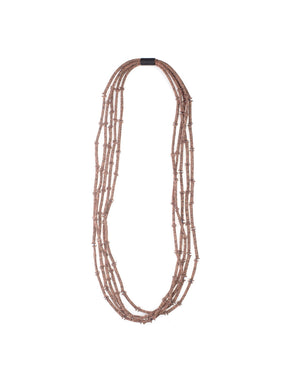 Bamboo necklace long