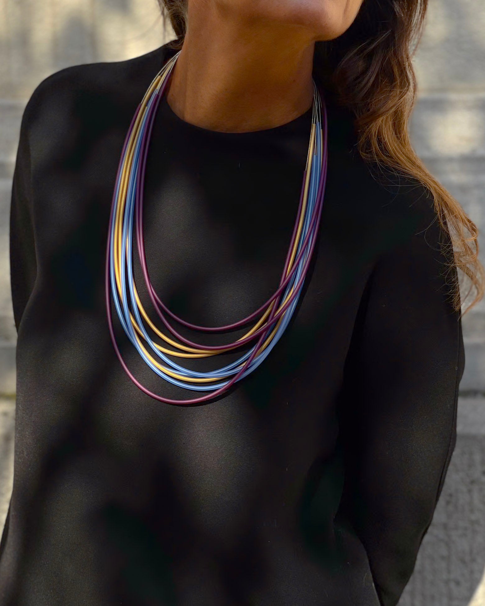 Eco collana corta