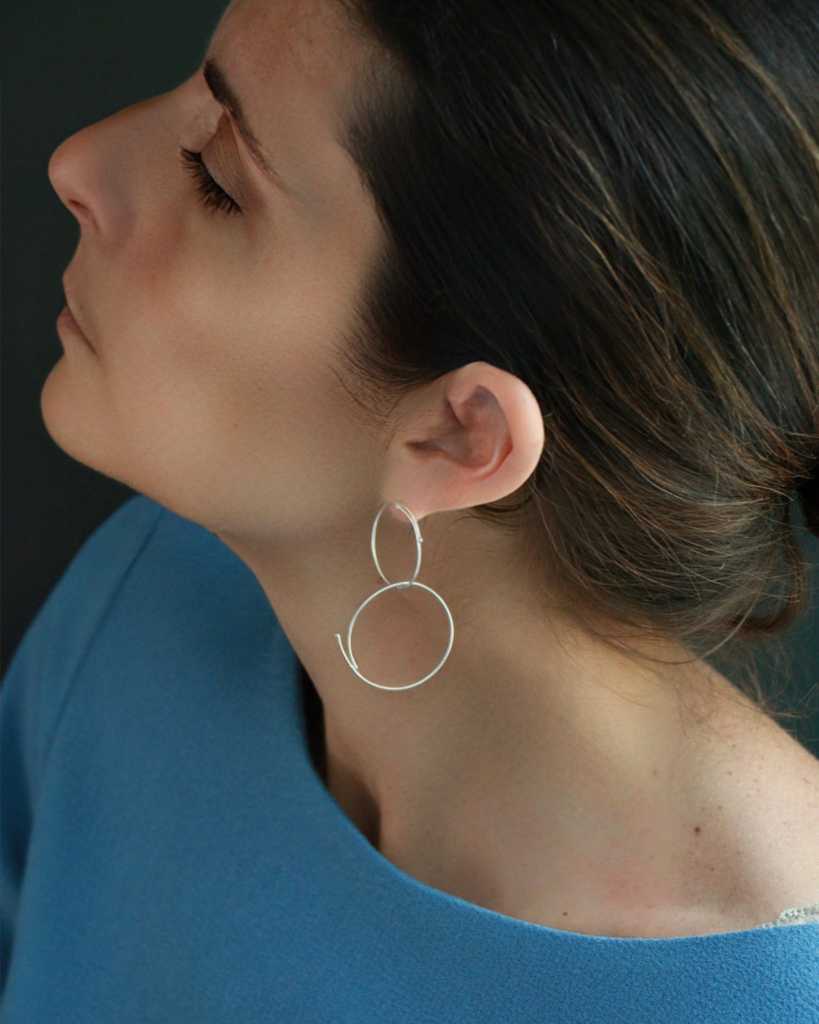 Junction orecchini argento 925
