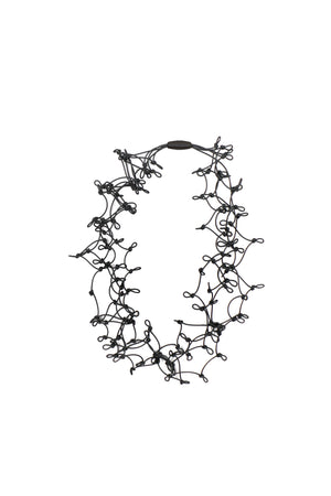 Knots necklace long