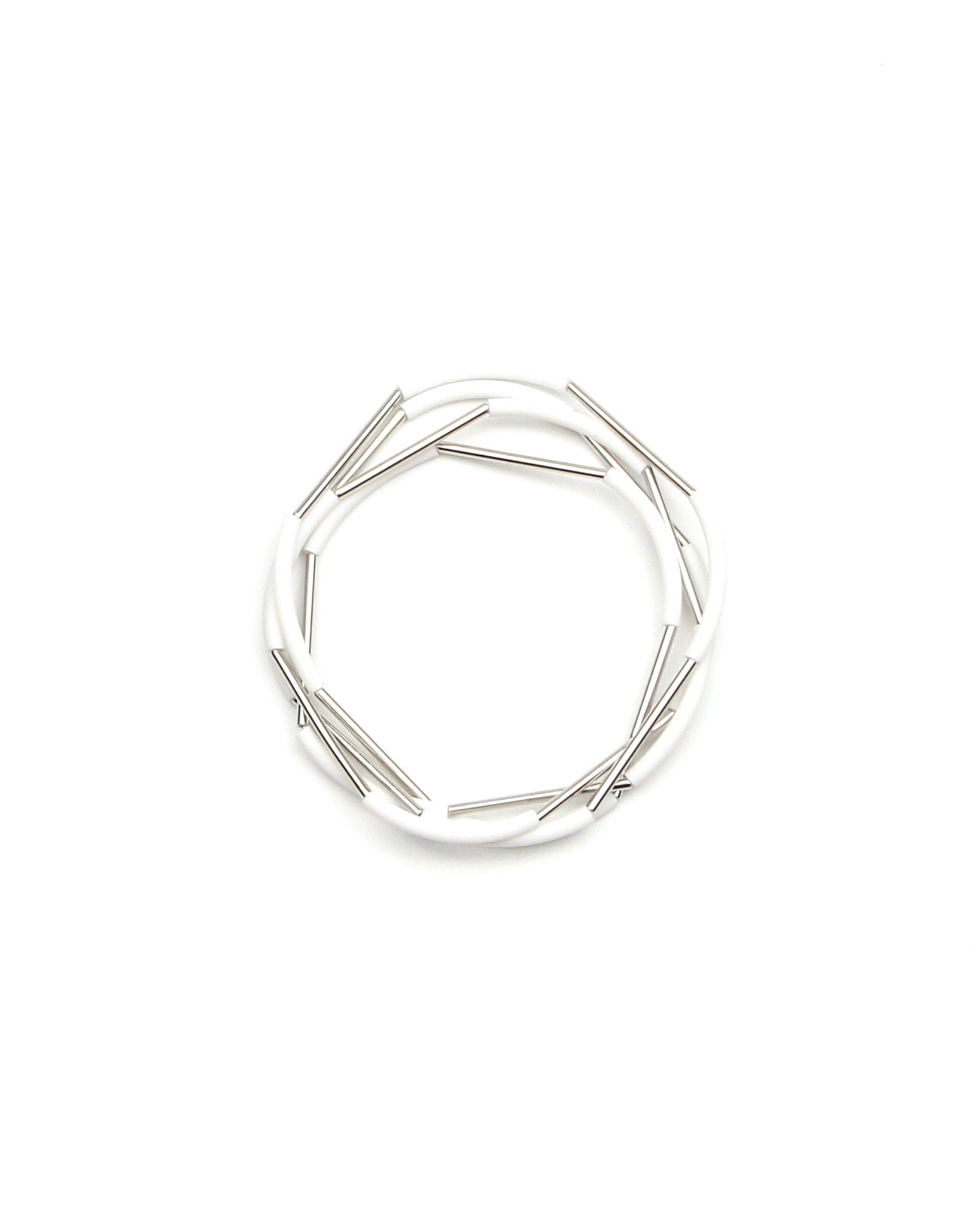 Nerò bracelet rhodium