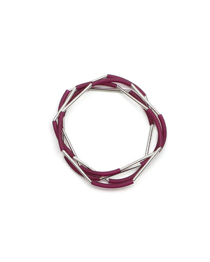 Nerò bracelet rhodium