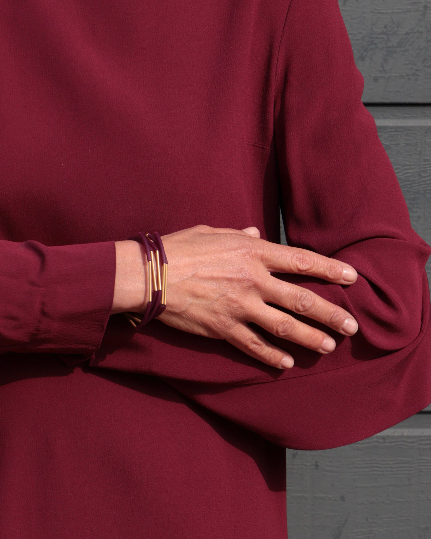 Nerò bracciale oro