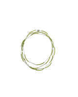 Nerò collana rodio