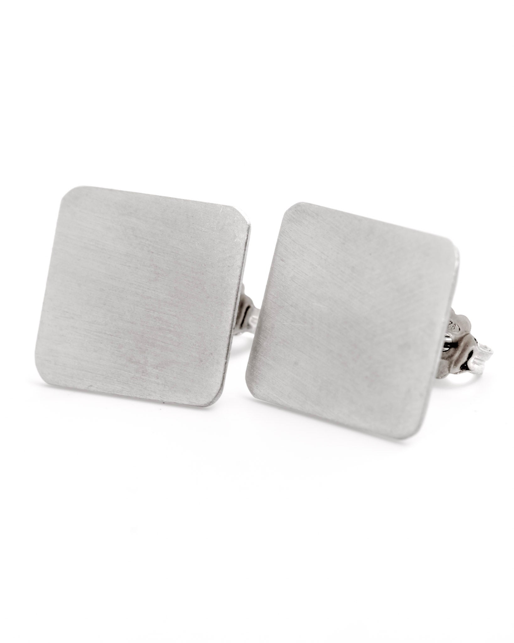 QB earrings sterling silver