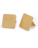 QB earrings sterling silver