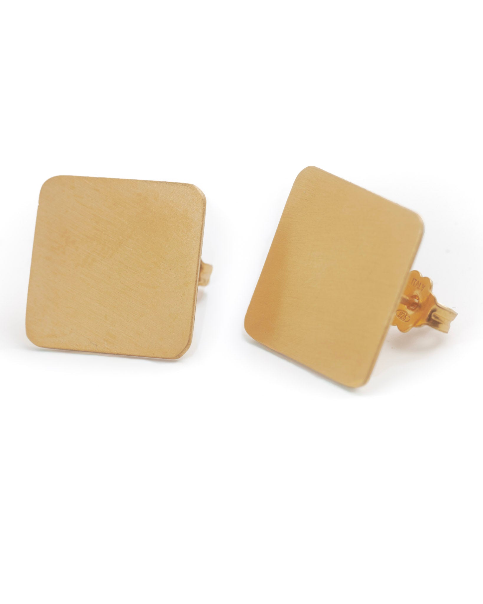 QB earrings sterling silver