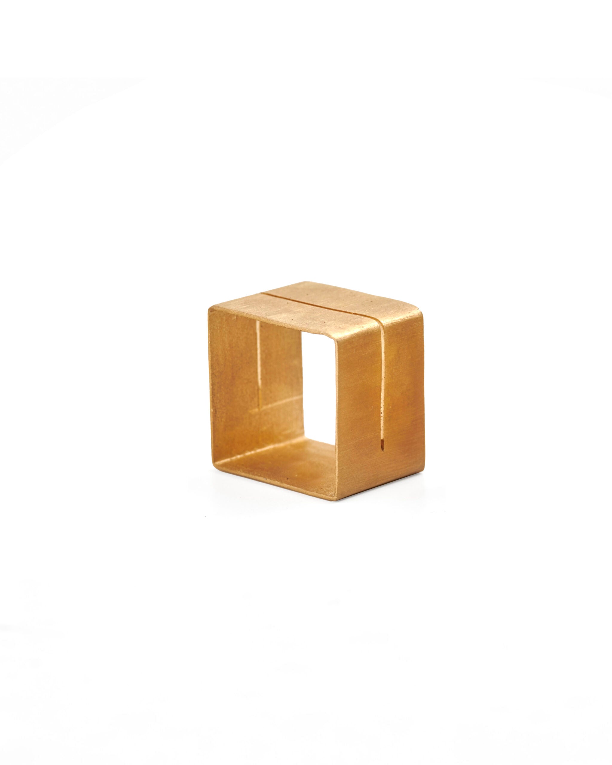 QB ring line sterling silver
