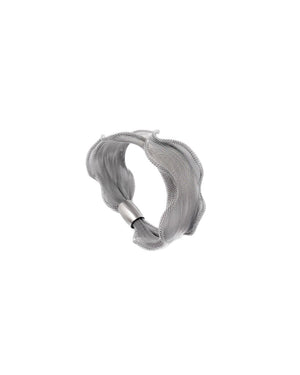 Text Up bracelet steel