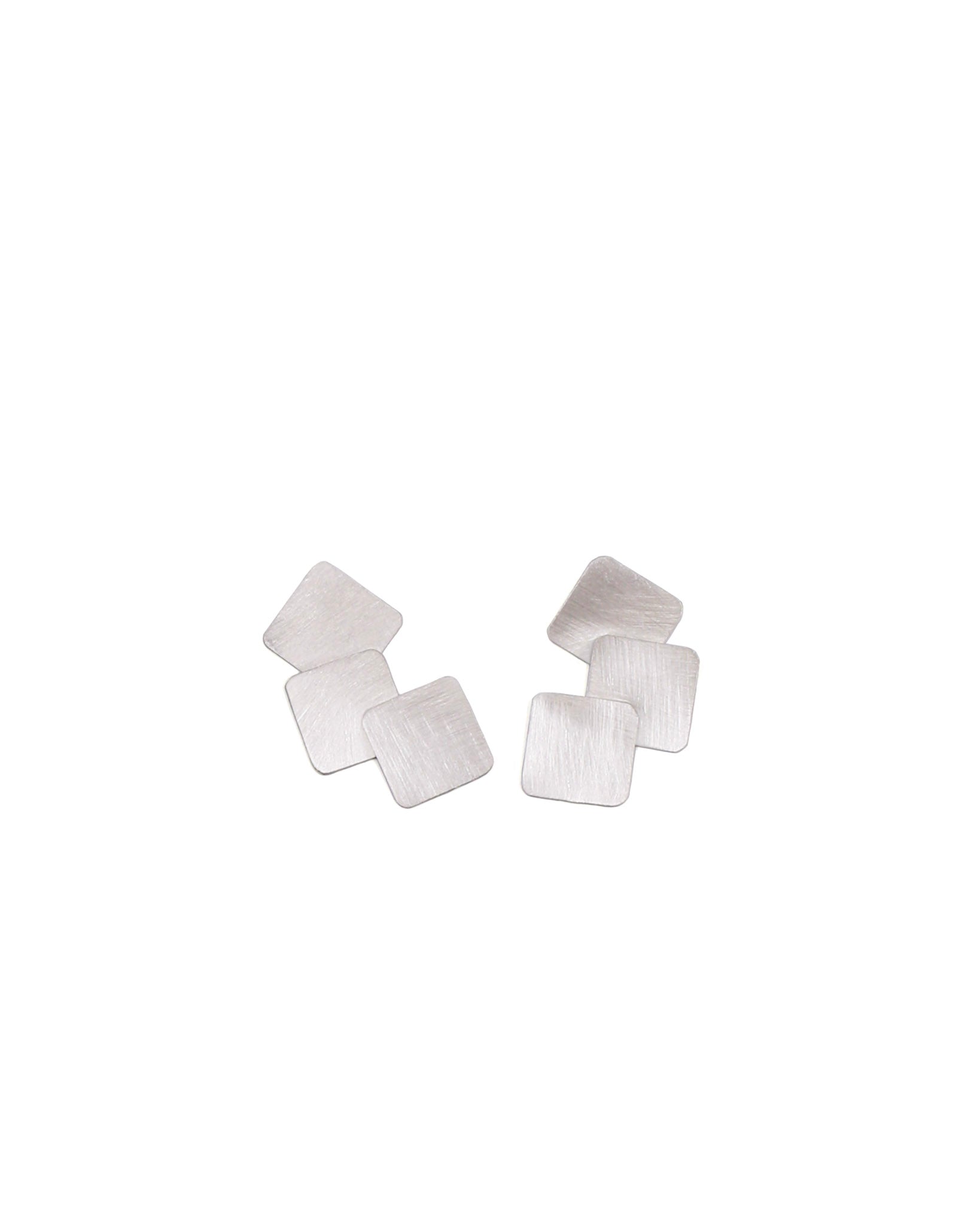 Trifolium earrings sterling silver