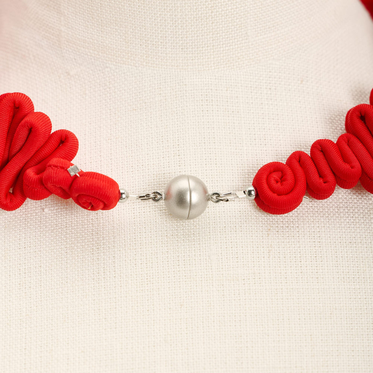 Capri Necklace, red