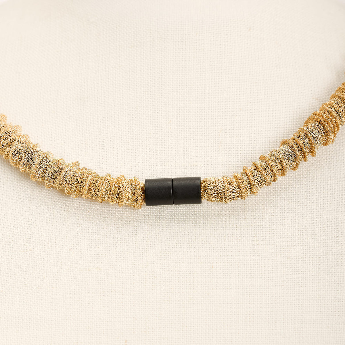 Collana Dafne, oro dorato