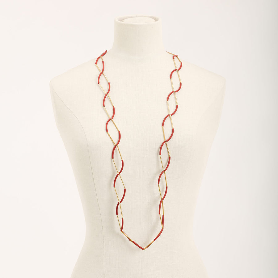 Collana Due a Due Oro