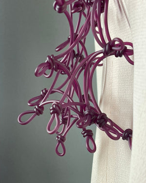 Knots necklace long